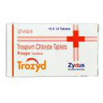 トロザイド，サンクチュラジェネリック，塩化トロスピウム 20mg　製造元： Zydus